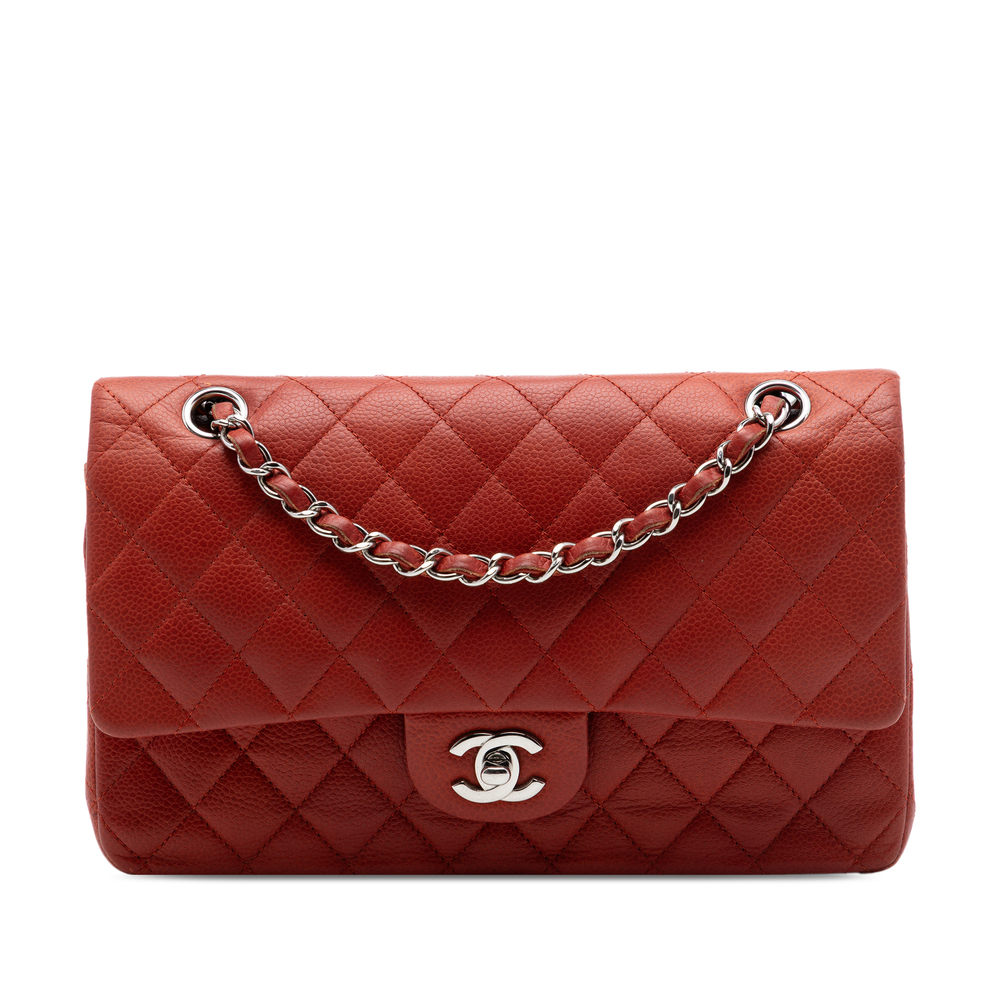 Pre-Loved Chanel Medium Classic Caviar Double Flap
